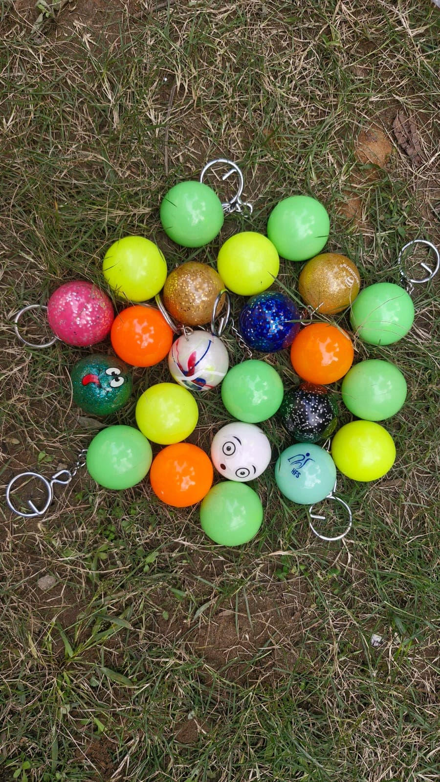 Hockey Ball Keyrings thumbnail 2