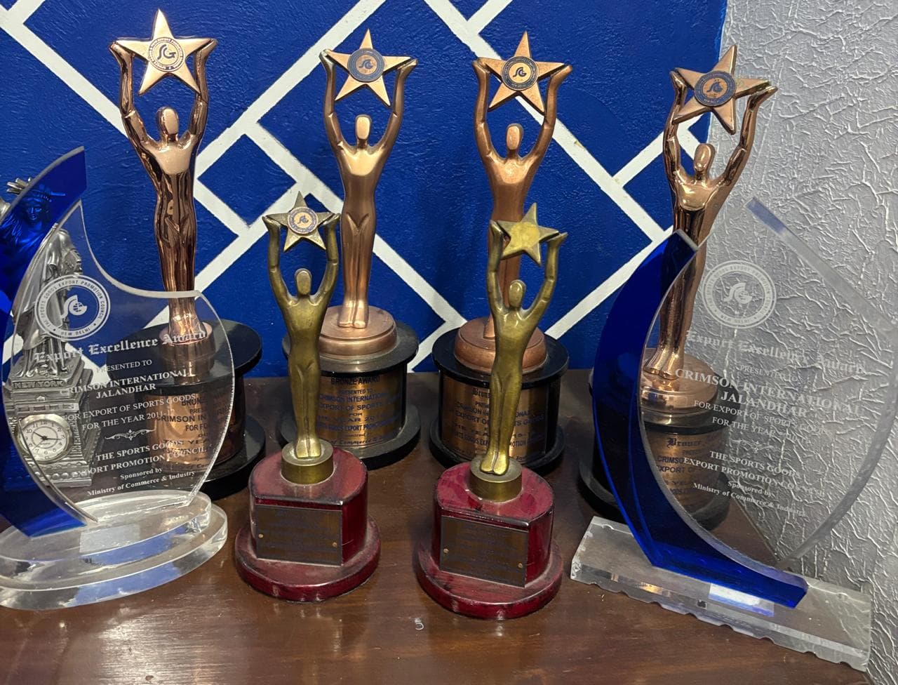 Export Excellence Trophies