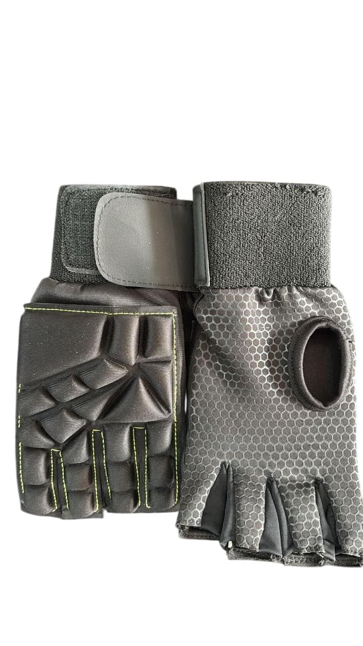 Moulded Astro Half Finger Gloves