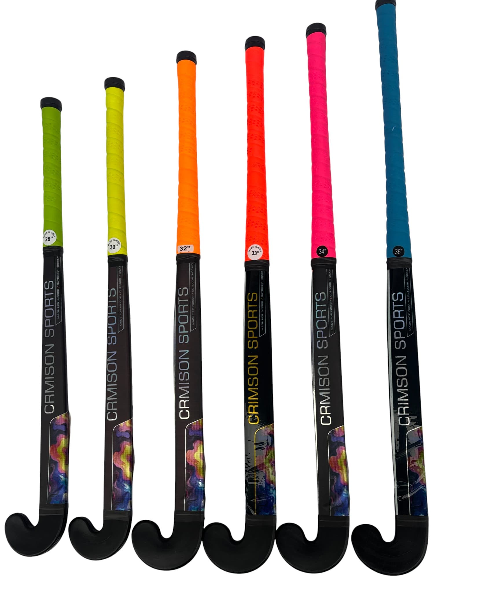 Plastic Hockey Individual Sticks without painted blade