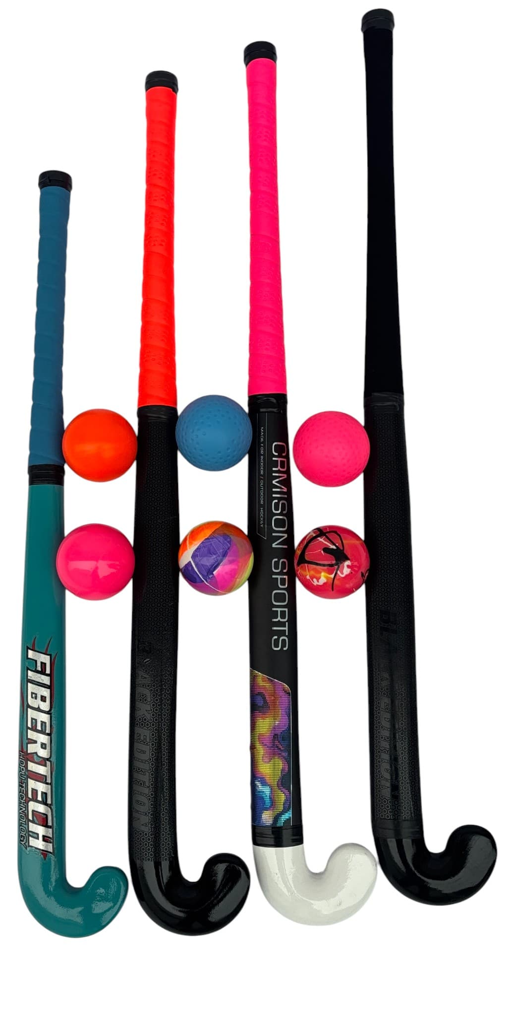 Plastic Hockey Individual Sticks with painted blade thumbnail 2